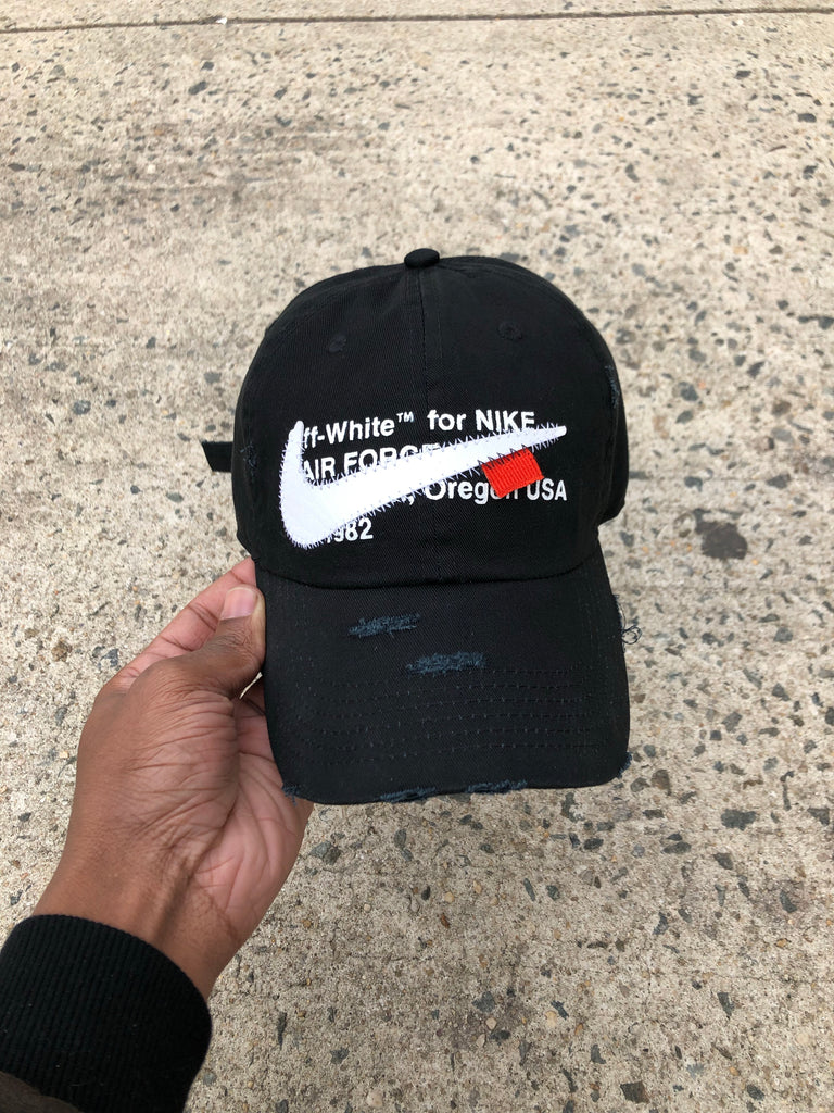 Valnød Zeal Adelaide Off-White “AIR FORCE 1” ONYX DAD HAT – SkyLife Boutique